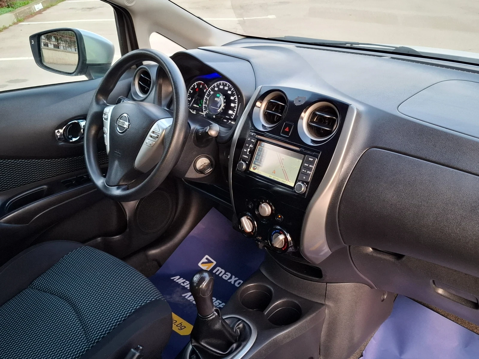 Nissan Note 1.5dCi 90hp * EURO 6 * КАМЕРИ 360 * NAVI * ЛИЗИНГ , снимка 16 - Автомобили и джипове - 53989060