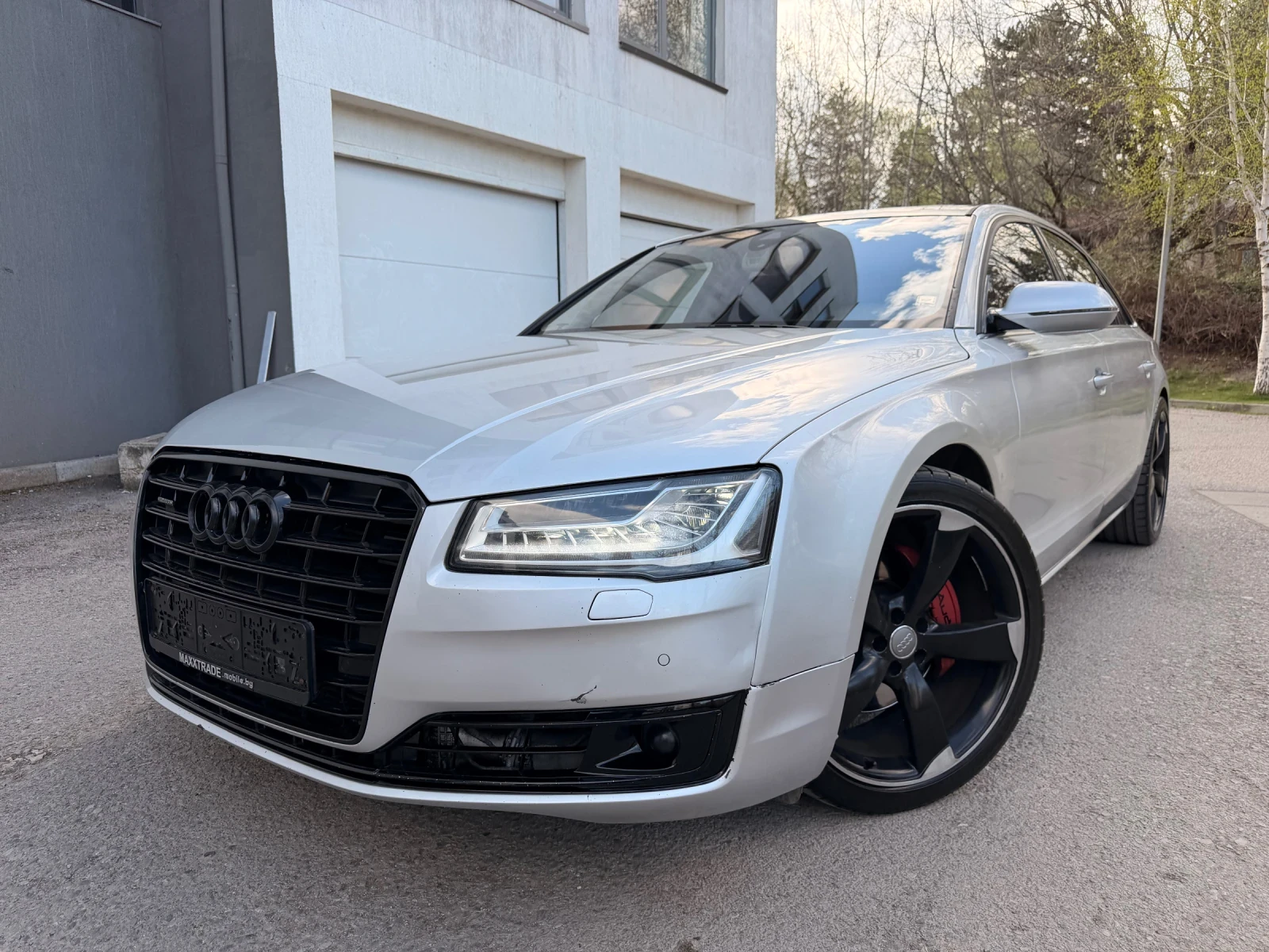 Audi A8 3.0TDI / MATRIX /  LONG / FULL, снимка 3 - Автомобили и джипове - 54250414