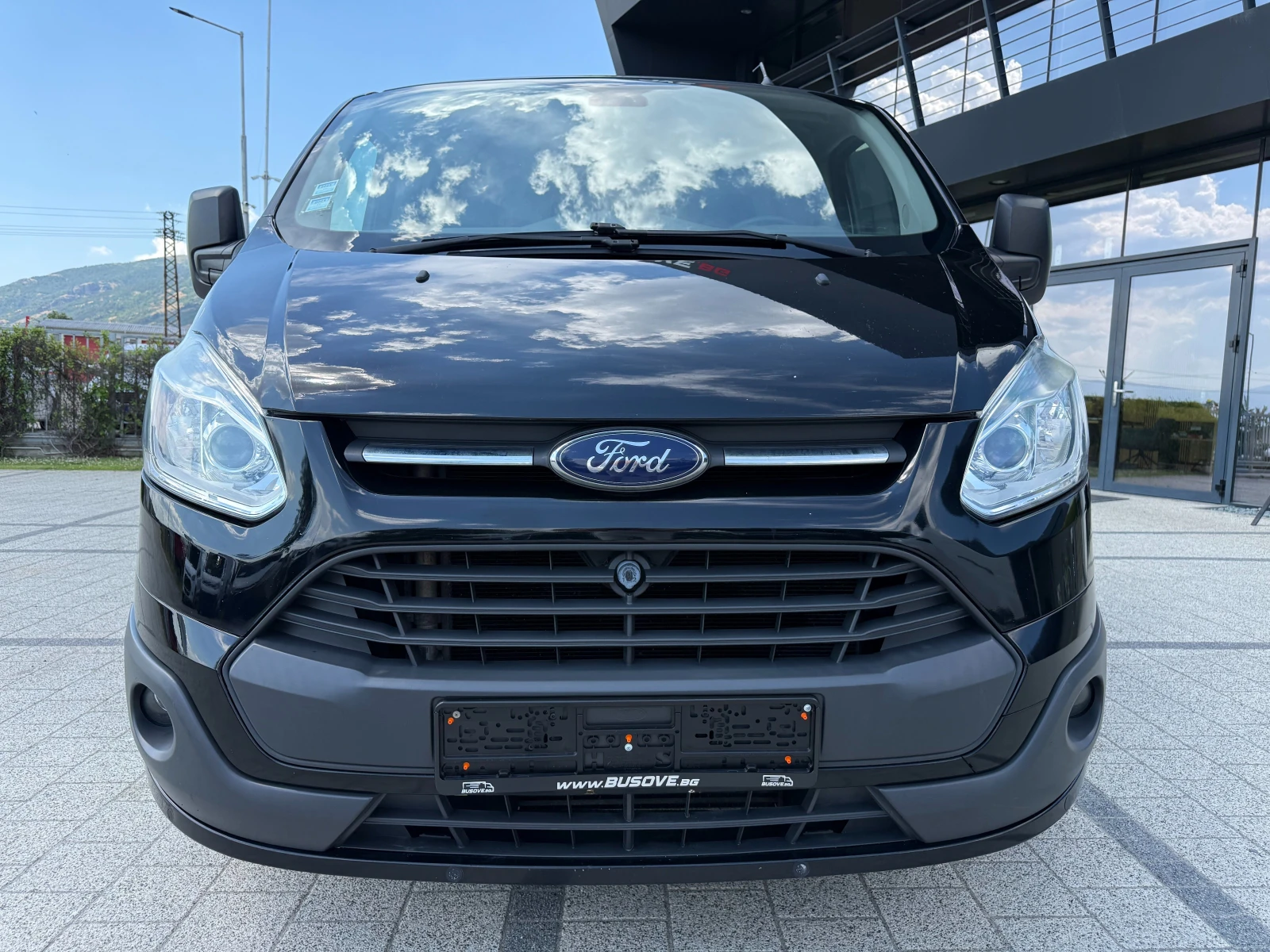 Ford Transit Custom 2.2TDCI Климатик L1H1 Euro 5, снимка 3 - Бусове и автобуси - 55102976