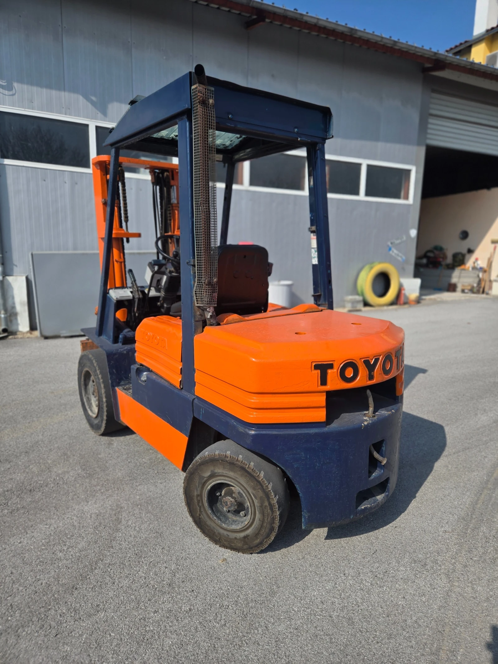 Мотокар Toyota Дизел, снимка 8 - Индустриална техника - 53846637