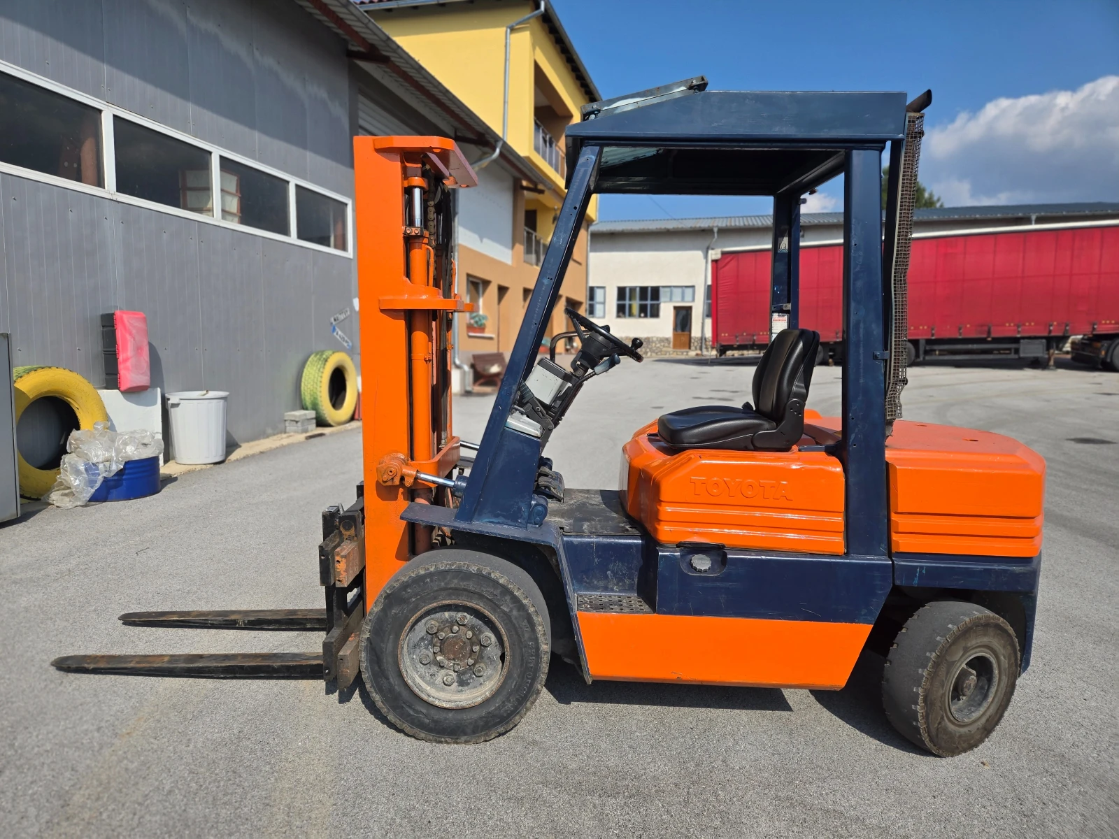 Мотокар Toyota Дизел, снимка 5 - Индустриална техника - 53846637