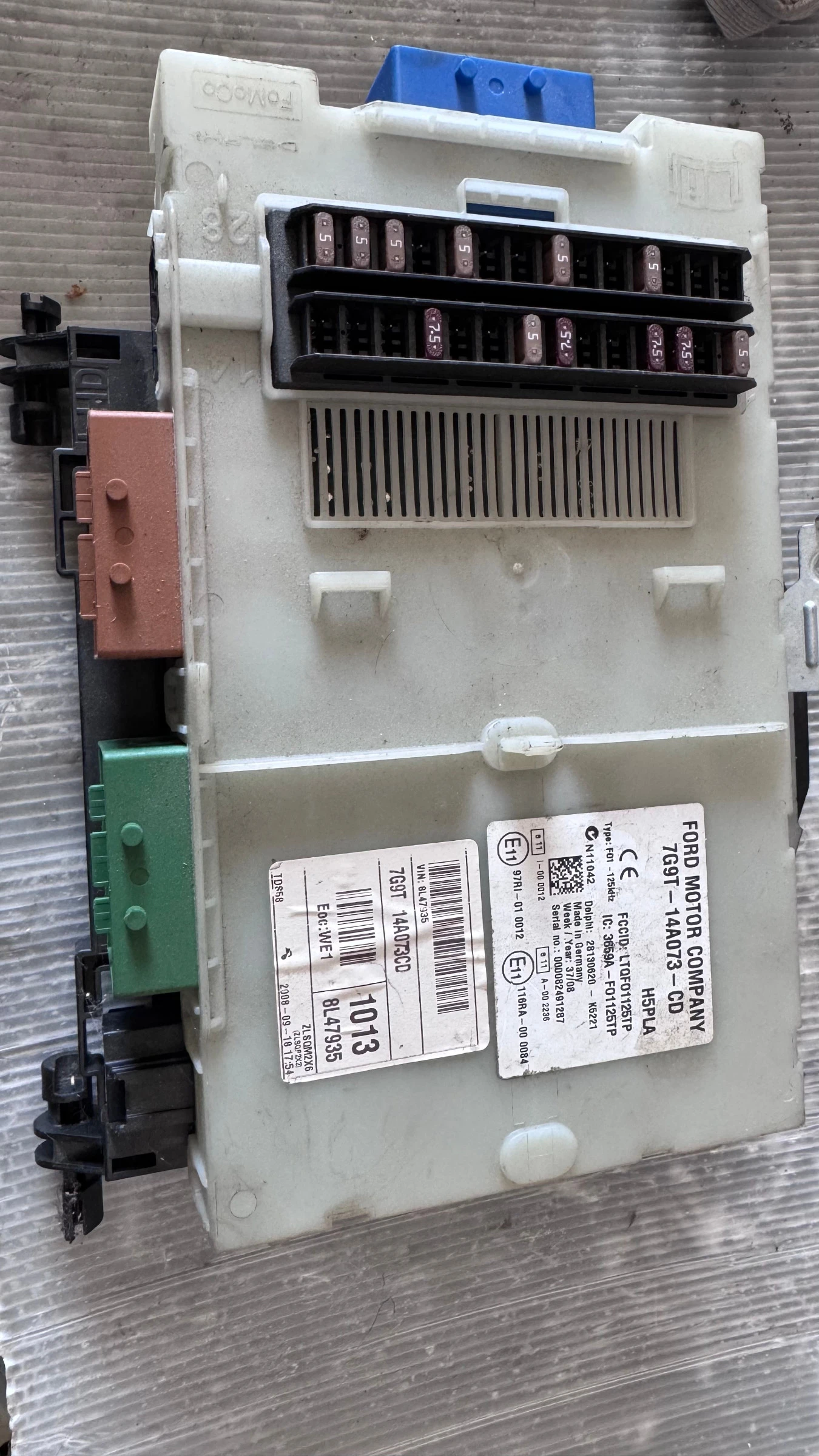   (  BSI / BSM )  Ford S-Max -  7G9T-14A07-CD / 3659A-F01125TP | Mobile.bg   1