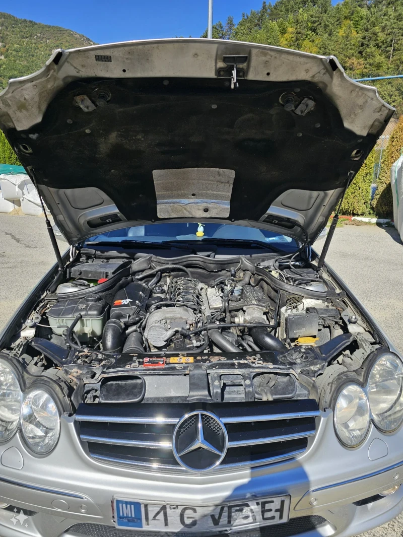 Mercedes-Benz CLK 2.7 CDI  цялостен AMG пакет, снимка 9 - Автомобили и джипове - 47378223