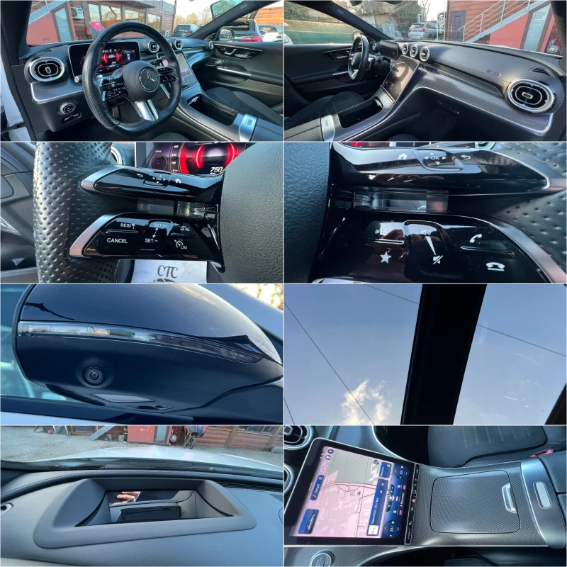 Mercedes-Benz C 300 2.0 AMG 4-Matic Keyless Head up Burmester 35948 км, снимка 16 - Автомобили и джипове - 52890653