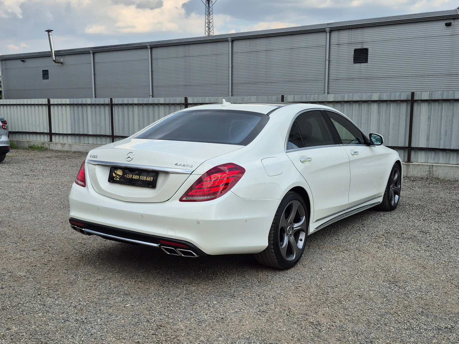 Mercedes-Benz S 550 L 4M AMG AIR ПРОМО NightVis MASSAGE BURM Обдух HuD, снимка 4 - Автомобили и джипове - 55528584