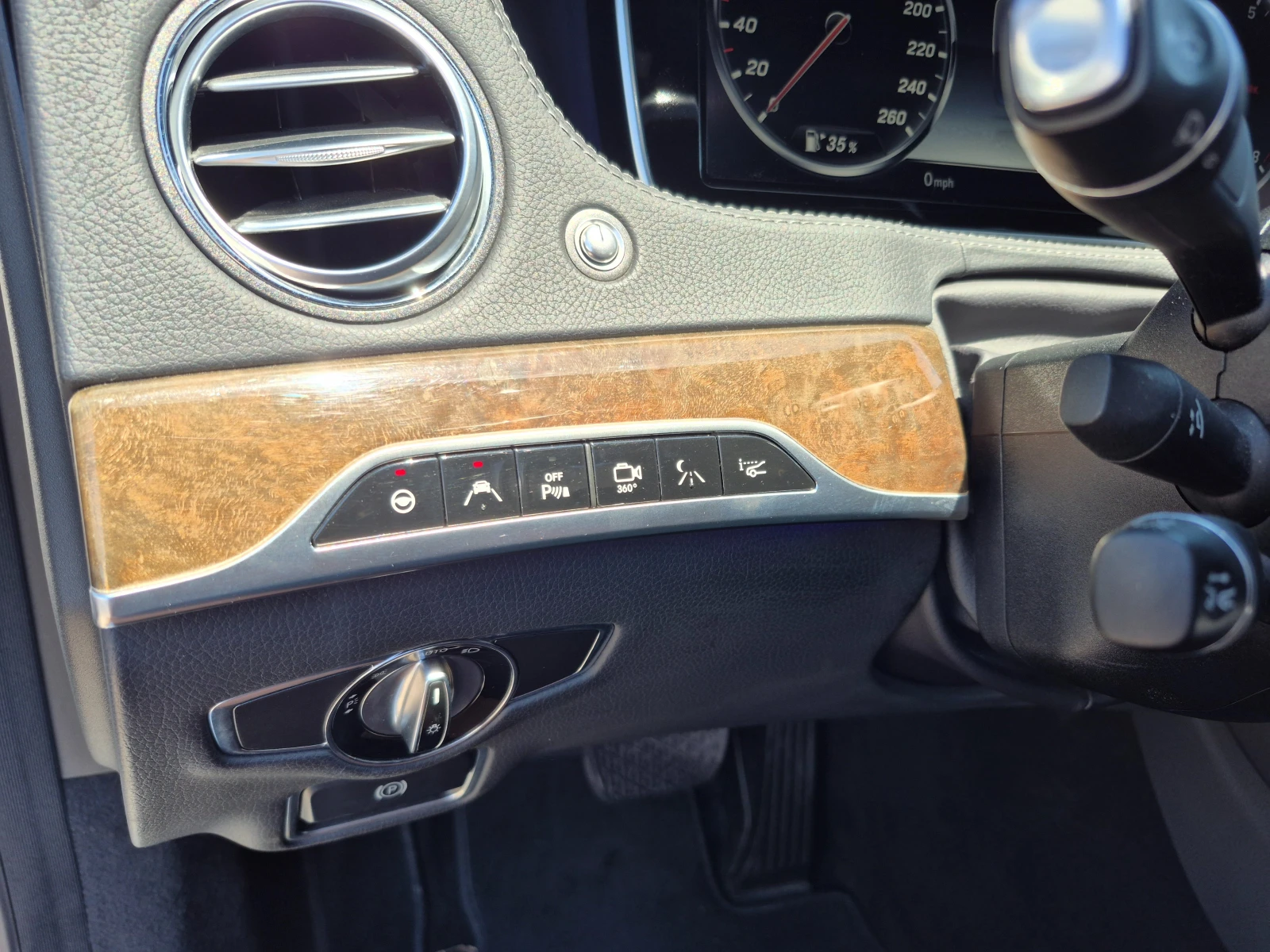Mercedes-Benz S 550 L 4M AMG AIR ����� NightVis MASSAGE BURM ����� HuD | Mobile.bg � ����������� 13