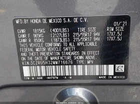 Honda Hr-v 1.8L I-4 VVT, 141HP Front Wheel Drive - 19100 € / 37356.35 лв. - 88583095 9