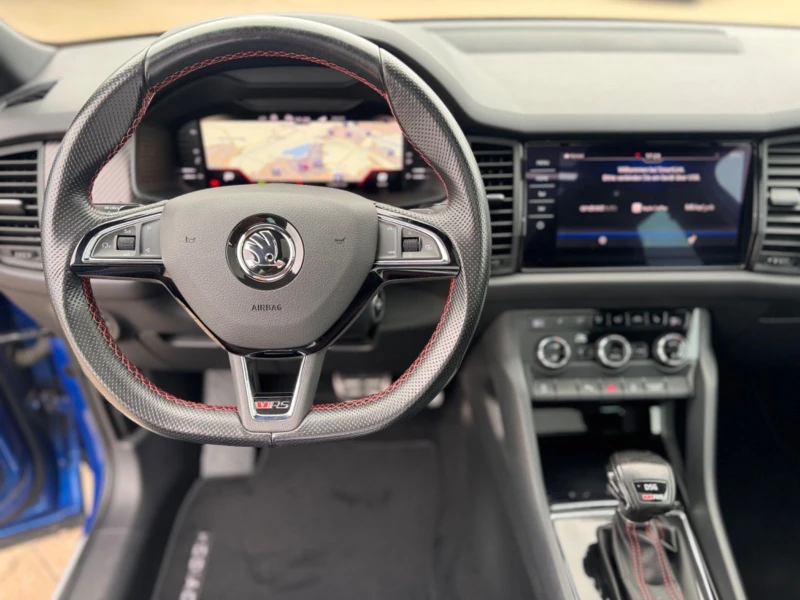 Skoda Kodiaq 2.0TDI/239HP/RS/4X4/DSG/PANO/7SEATS/360/AMBI/140v, снимка 10 - Автомобили и джипове - 49727937
