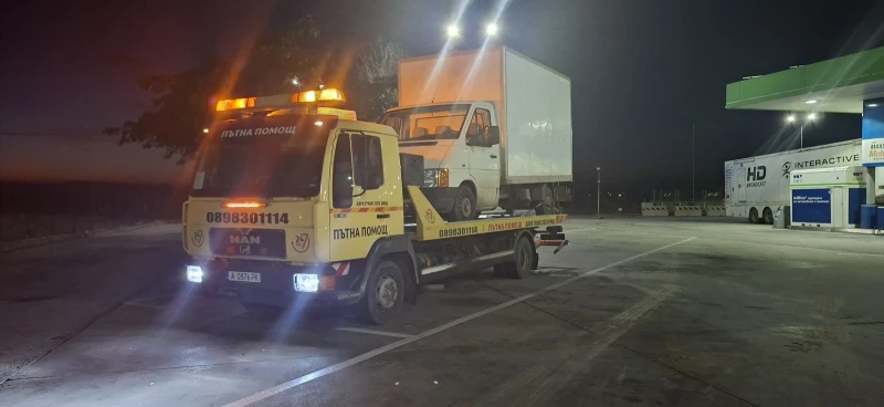 Man 8.163 Пътна Помощ, снимка 2 - Камиони - 53047202