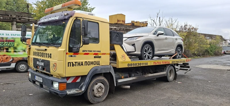 Man 8.163 Пътна Помощ, снимка 3 - Камиони - 53047202