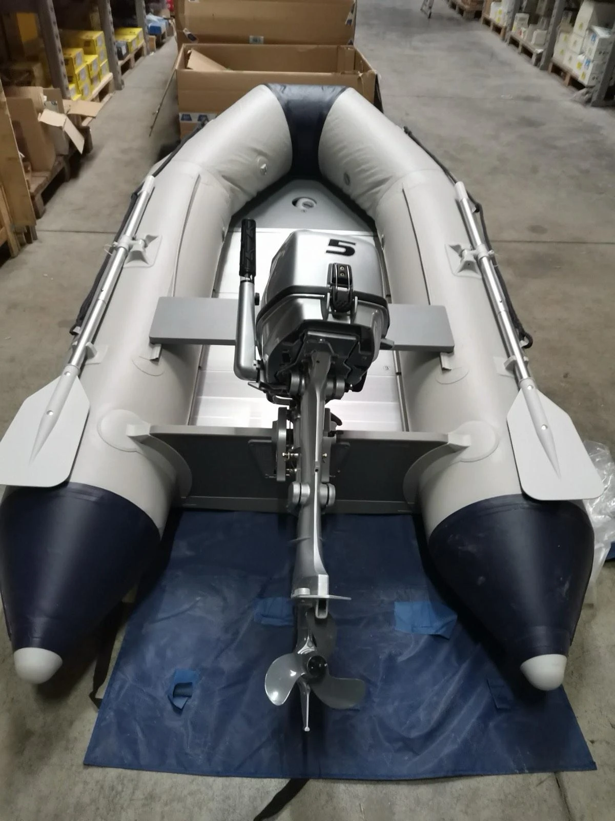 Надуваема лодка Собствено производство AQUALINE QI X300