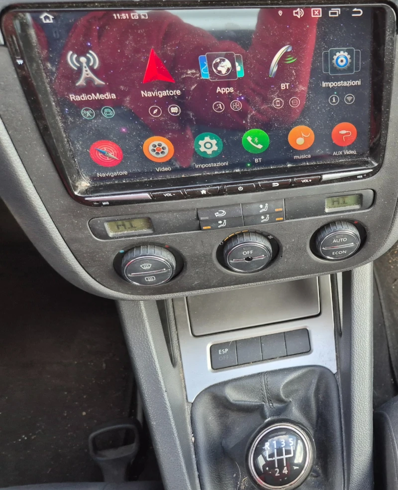 VW Golf 1.9TDI 105к.с , NAVI, камера, 198х.км., снимка 6 - Автомобили и джипове - 52885123