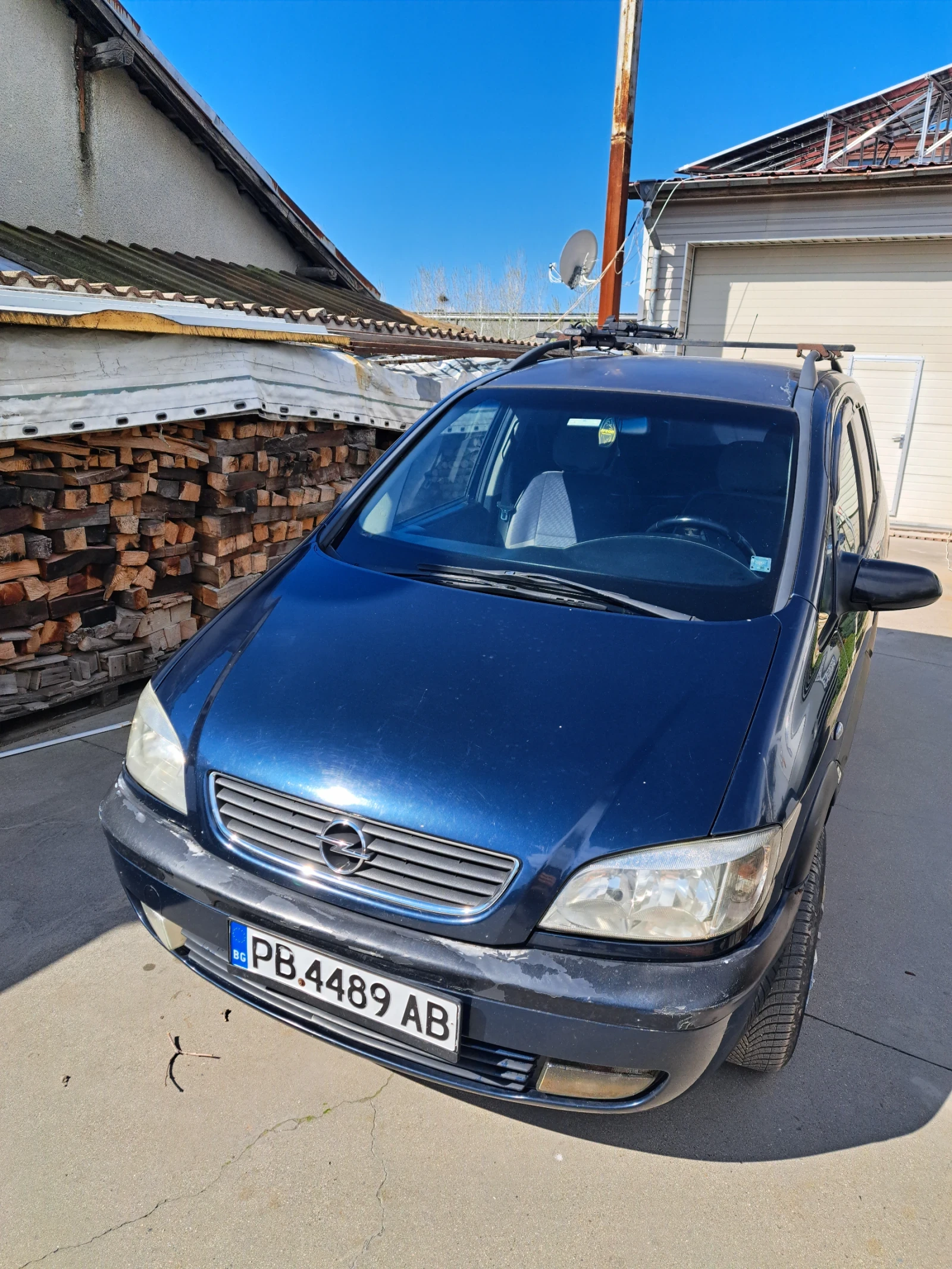 Opel Zafira Зафира А, снимка 2 - Автомобили и джипове - 54645217