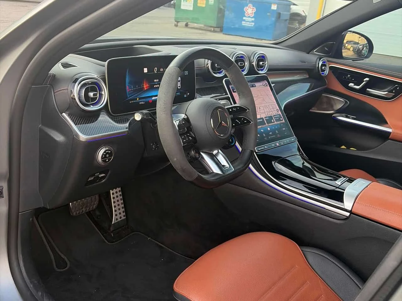 Mercedes-Benz C 43 AMG 4MATIC* DISTRONIC* BURMESTER* HUD* 360* , снимка 5 - Автомобили и джипове - 55573401