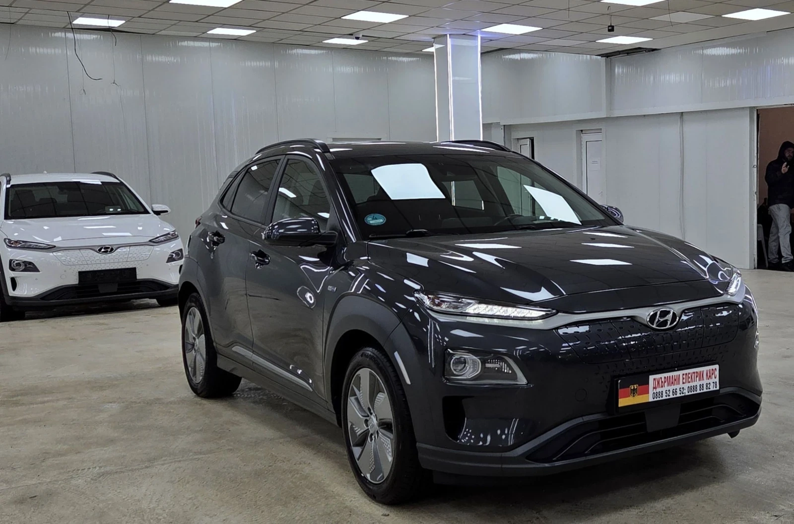 Hyundai Kona 64KWh/Premium/SOH100%Blue Link, снимка 1