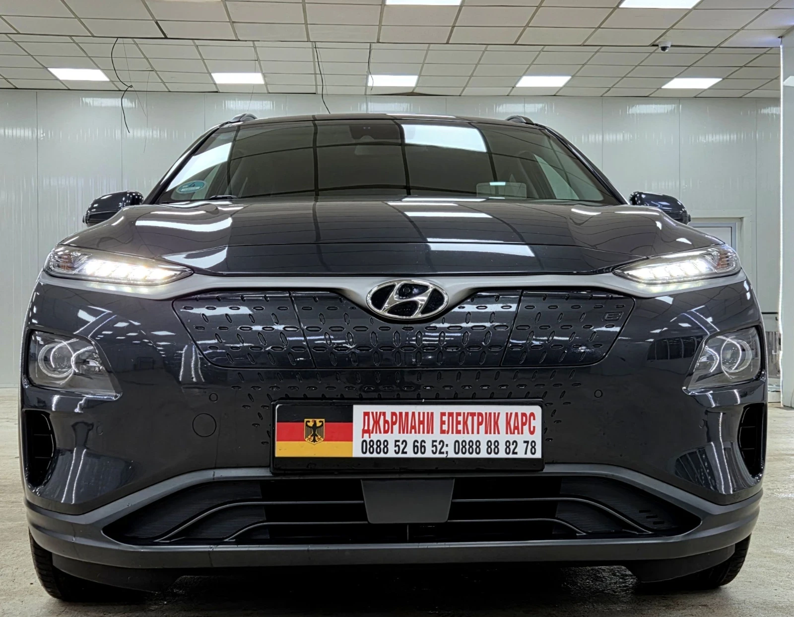 Hyundai Kona 64KWh/Premium/SOH100%Blue Link - изображение 6