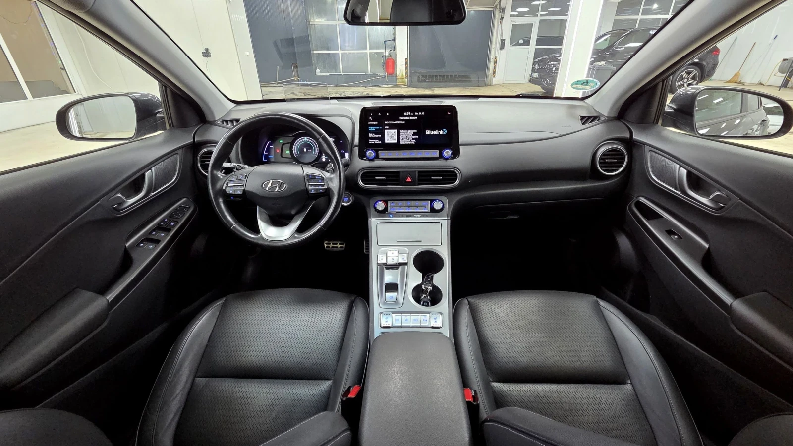 Hyundai Kona 64KWh/Premium/SOH100%Blue Link | Mobile.bg � ����������� 12