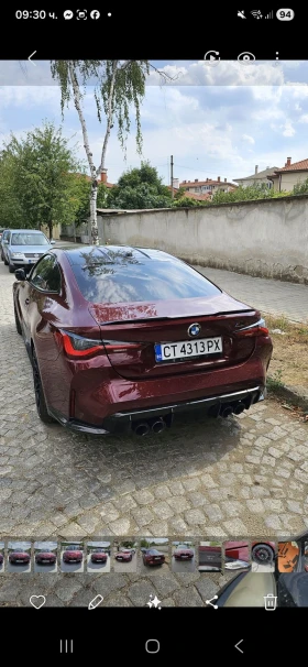 BMW M4 COMPETITION X-drive/Laser/Гаранция 07.2027/200 000, снимка 11