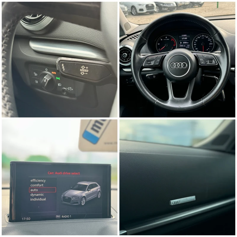 Audi A3 Facelift, 2017г.2.0Tdi-150к.с, снимка 16 - Автомобили и джипове - 50398542