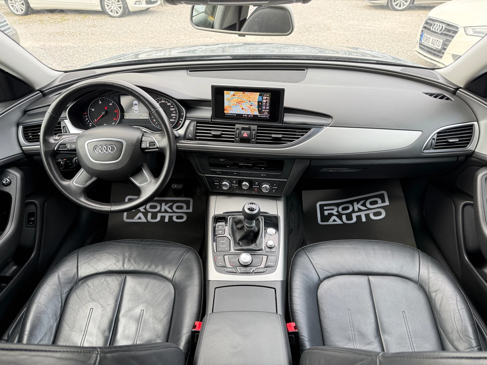 Audi A6 2.0TDI/РЪЧКА/НАВИГАЦИЯ/КОЖА/ПОДГРЕВ/, снимка 10 - Автомобили и джипове - 53540417