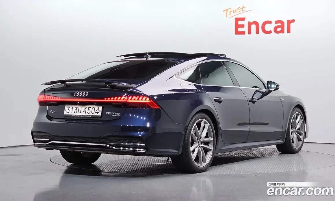 Audi A7 55 TFSI Quattro, Distronic, HeadUP, Обдух, 360-cam, снимка 2 - Автомобили и джипове - 54738503