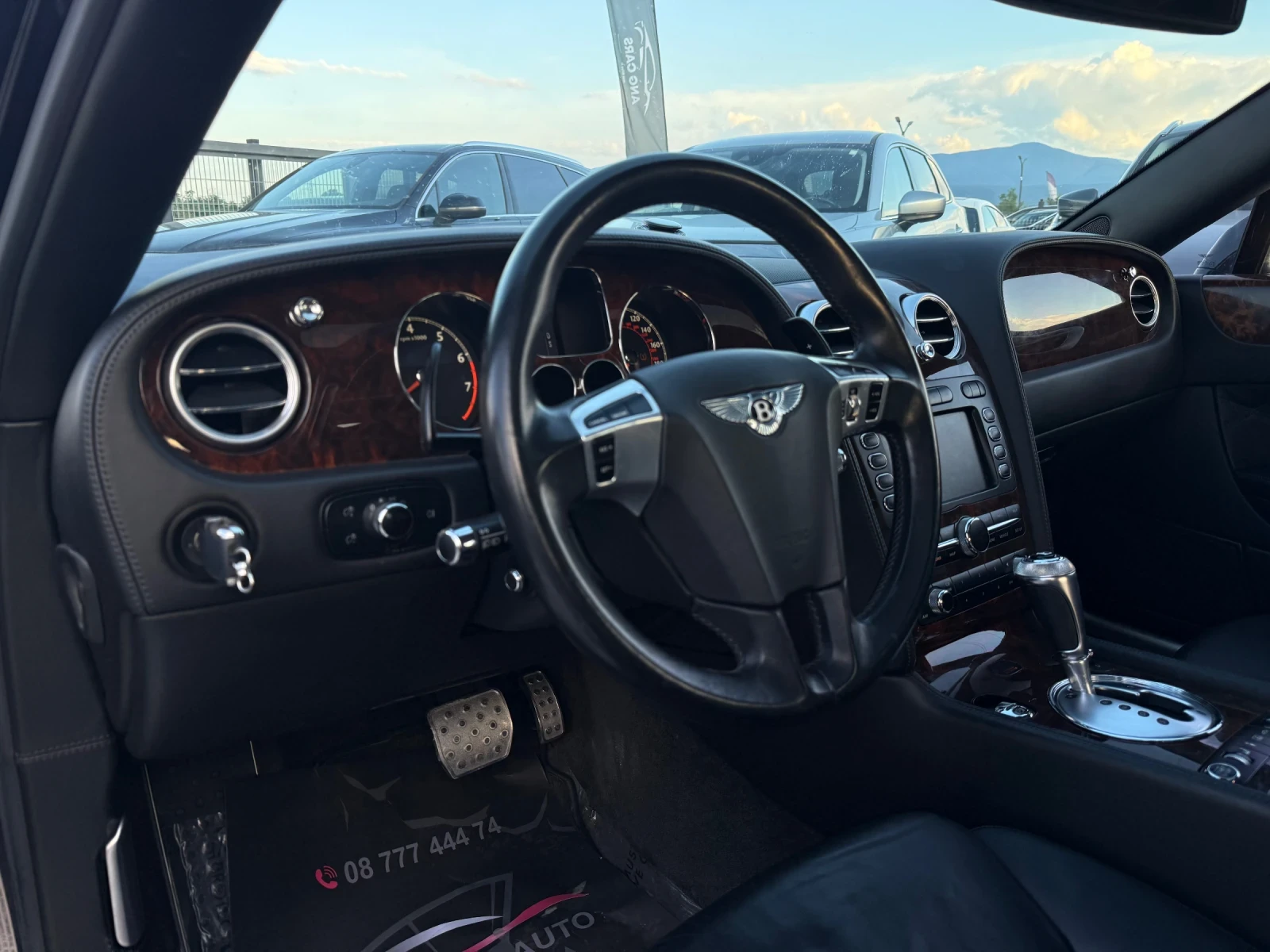 Bentley Continental W12* 2011г* 55.000КМ* 1 Собственик* Сервизна Истор, снимка 8 - Автомобили и джипове - 54796496
