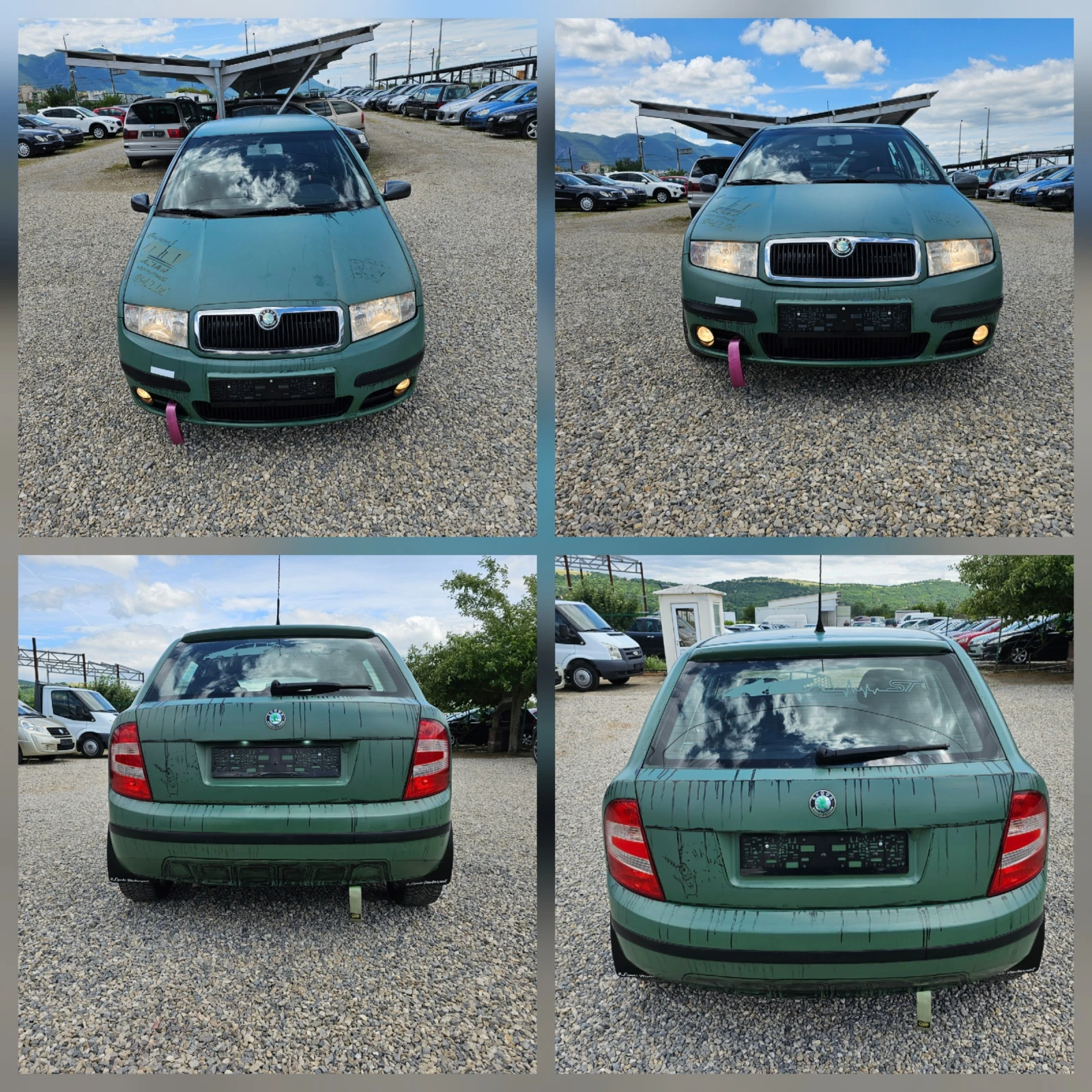 Skoda Fabia 1.4TDI.70kc.GT-Sport 199000 км, снимка 9 - Автомобили и джипове - 54907552