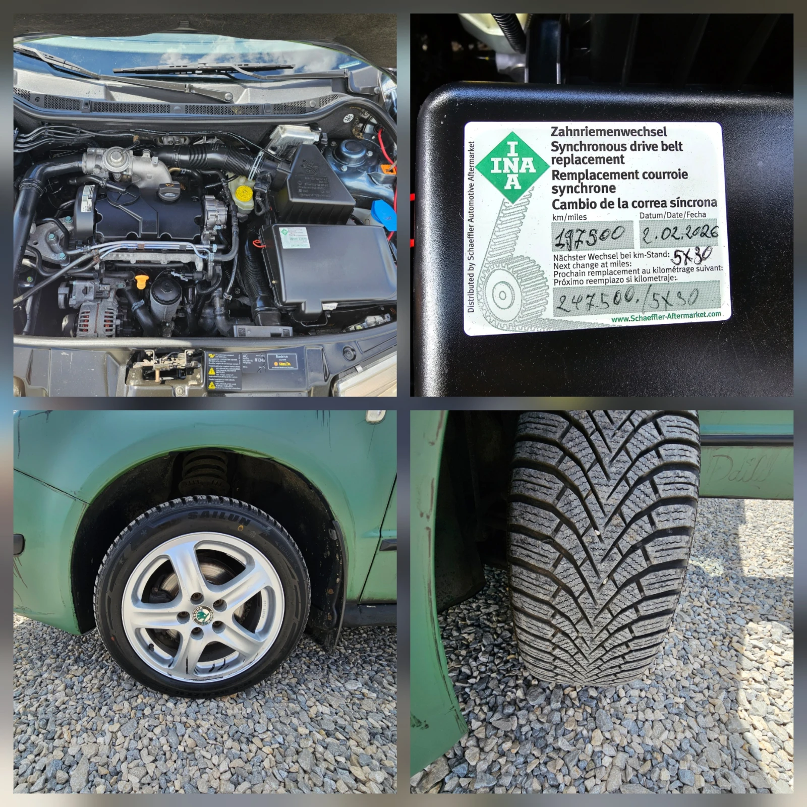 Skoda Fabia 1.4TDI.70kc.GT-Sport 199000 км, снимка 17 - Автомобили и джипове - 54907552