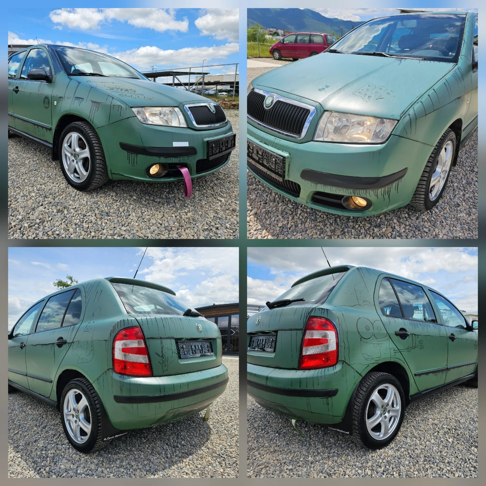 Skoda Fabia 1.4TDI.70kc.GT-Sport 199000 км, снимка 10 - Автомобили и джипове - 54907552