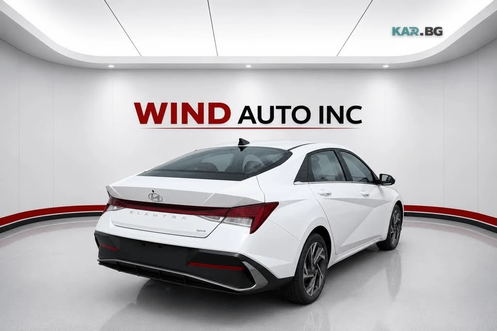 Hyundai Elantra Hybrid Luxury FWD* АвтоКредит* (ЦЕНА ДО БГ), снимка 3 - Автомобили и джипове - 55224866