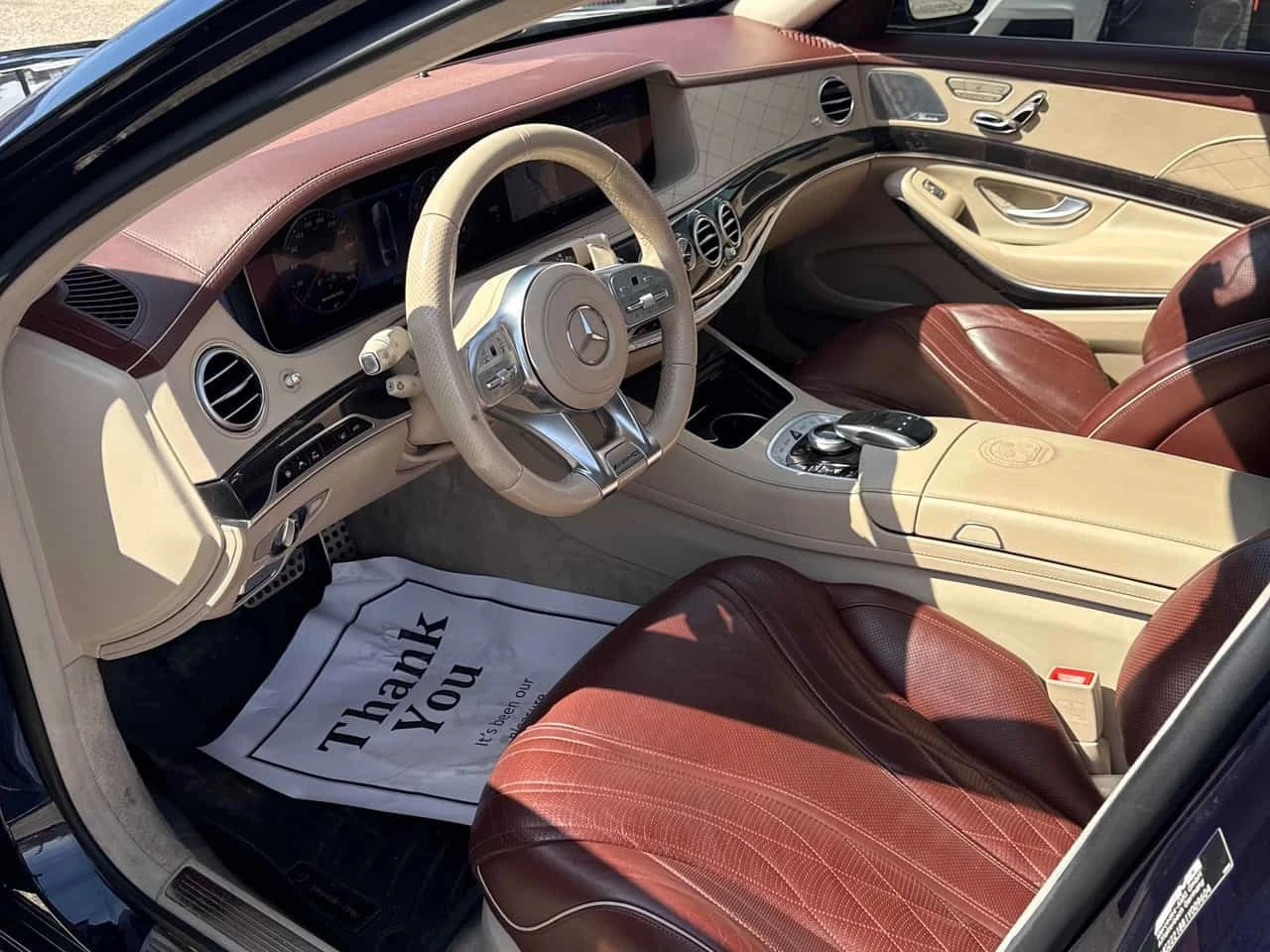 Mercedes-Benz S 63 AMG * АВТОКРЕДИТ БЕЗ ПЪРВОНАЧАЛНА ВНОСКА* , снимка 5 - Автомобили и джипове - 55783766