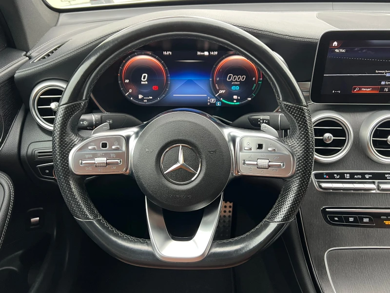 Mercedes-Benz GLC 300 DE, 9G, PHEV, 4-MATIC, AMG LINE, NIGHT PACK, CAMER, снимка 11 - Автомобили и джипове - 52335217