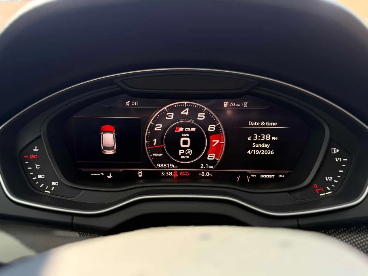 Audi SQ5 Technik /DIS/360/B&O/HUD/FULL !!!, снимка 8 - Автомобили и джипове - 54346178