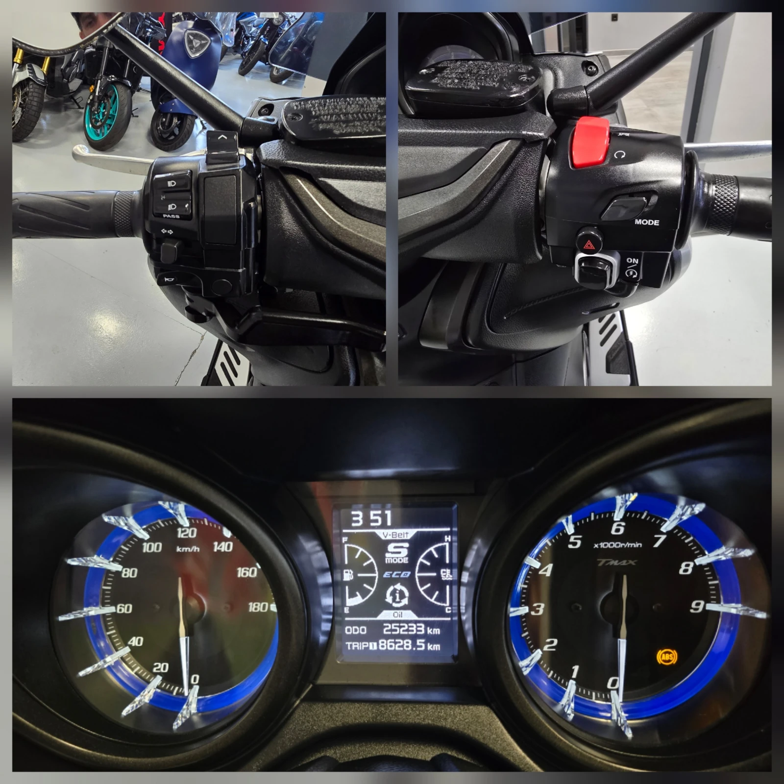 Yamaha T-max 560ie, Вариатор Malossi, Leo Vince!, снимка 15 - Мотоциклети и мототехника - 56311362