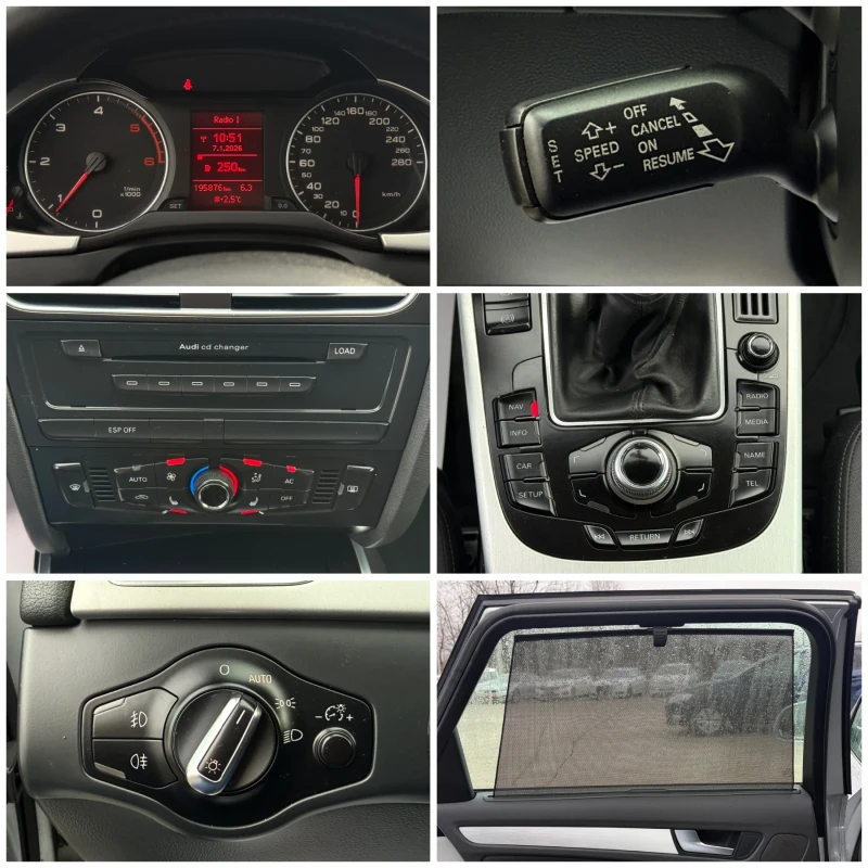 Audi A4 2.0TDi 143к.с * Навигация* * Ксенон* * ИТАЛИЯ* , снимка 16 - Автомобили и джипове - 53020195