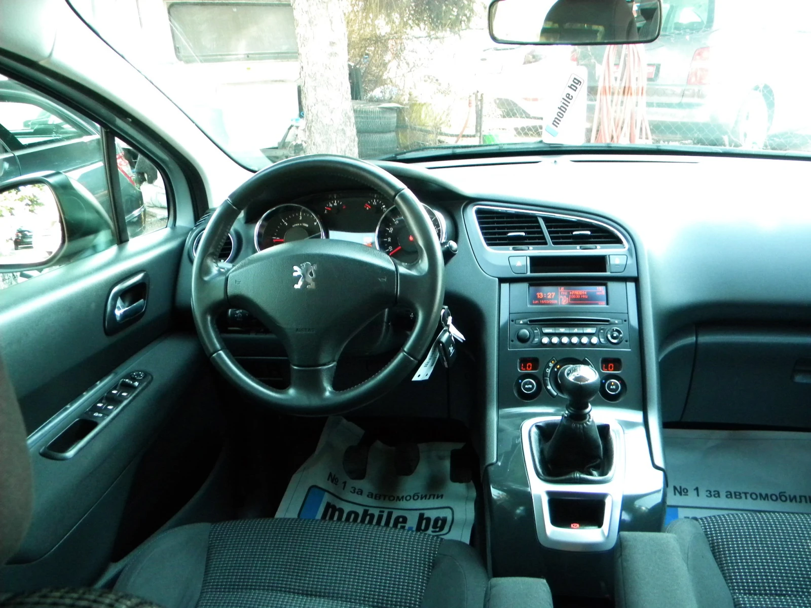 Peugeot 5008 1.6ecoHDI-6ck-7места* KATO НОВО  EURO5B, снимка 14 - Автомобили и джипове - 53849262