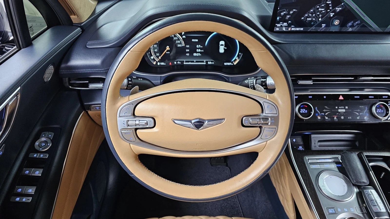 Genesis GV80 3.5T/AWD/Пълна сервизна история !!!, снимка 11 - Автомобили и джипове - 53986691