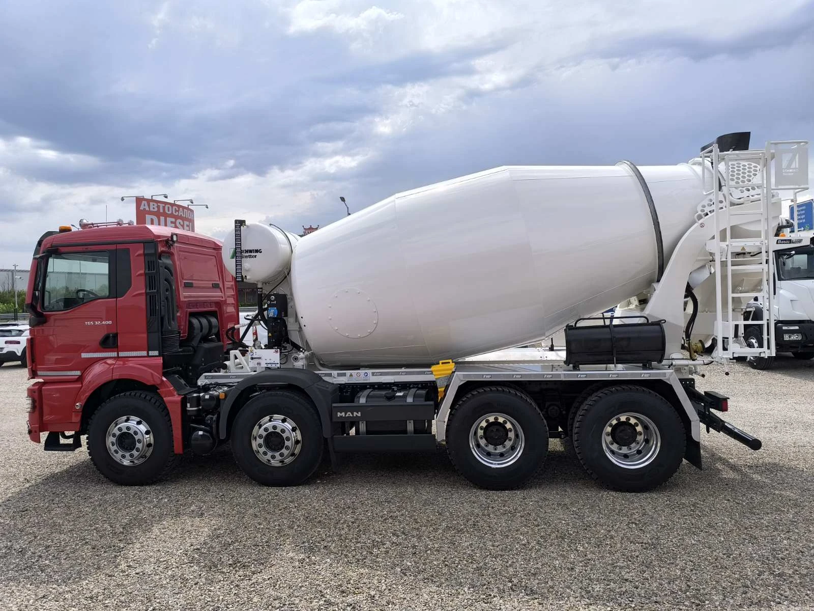 Бетон миксер Man TGS 32.400 STETTER 9M3 - изображение 4