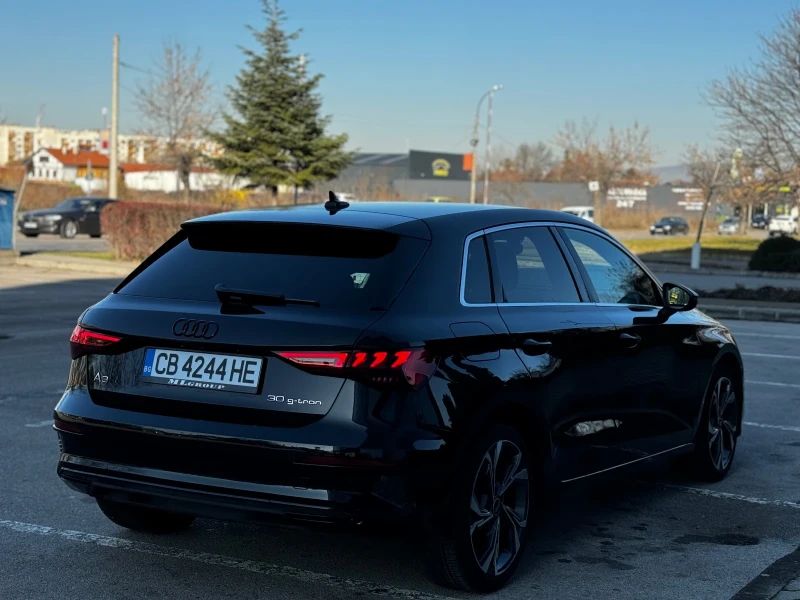 Audi A3 Sportback G-Tron 30 Advanced - Метан ГАРАНЦИЯ 2г, снимка 6 - Автомобили и джипове - 46270100