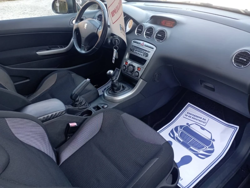 Peugeot 308 1.6HDI 109 к.с, снимка 14 - Автомобили и джипове - 53137383