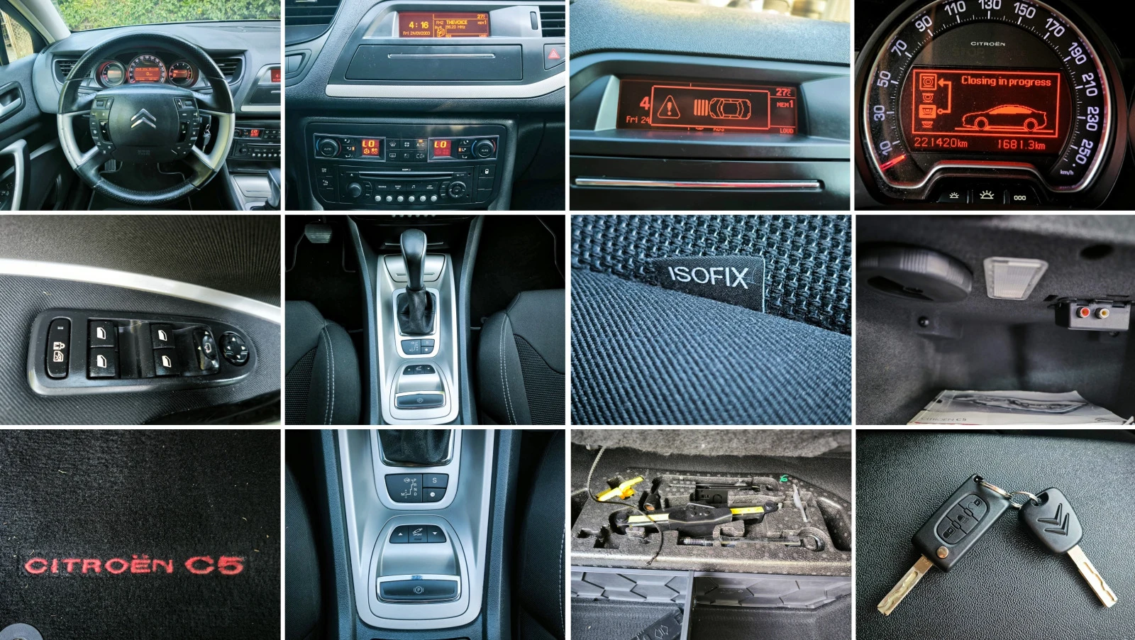 Citroen C5 2.0i 16V 140hp Automatic | Mobile.bg   12