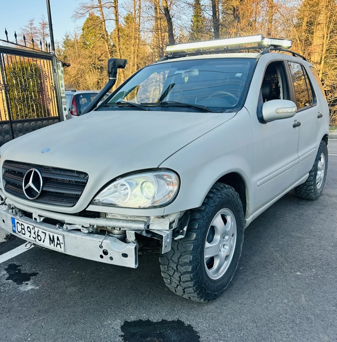 Mercedes-Benz ML 320 3.2 БЕНЗИН ГАЗ РАПТОР, снимка 3 - Автомобили и джипове - 55903145