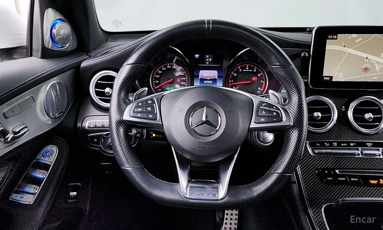 Mercedes-Benz GLC 63 AMG S* 4MATIC+ * BURMESTER* ДИСТРОНИК* ХЕДЪП* 360КАМЕР, снимка 10 - Автомобили и джипове - 55973356