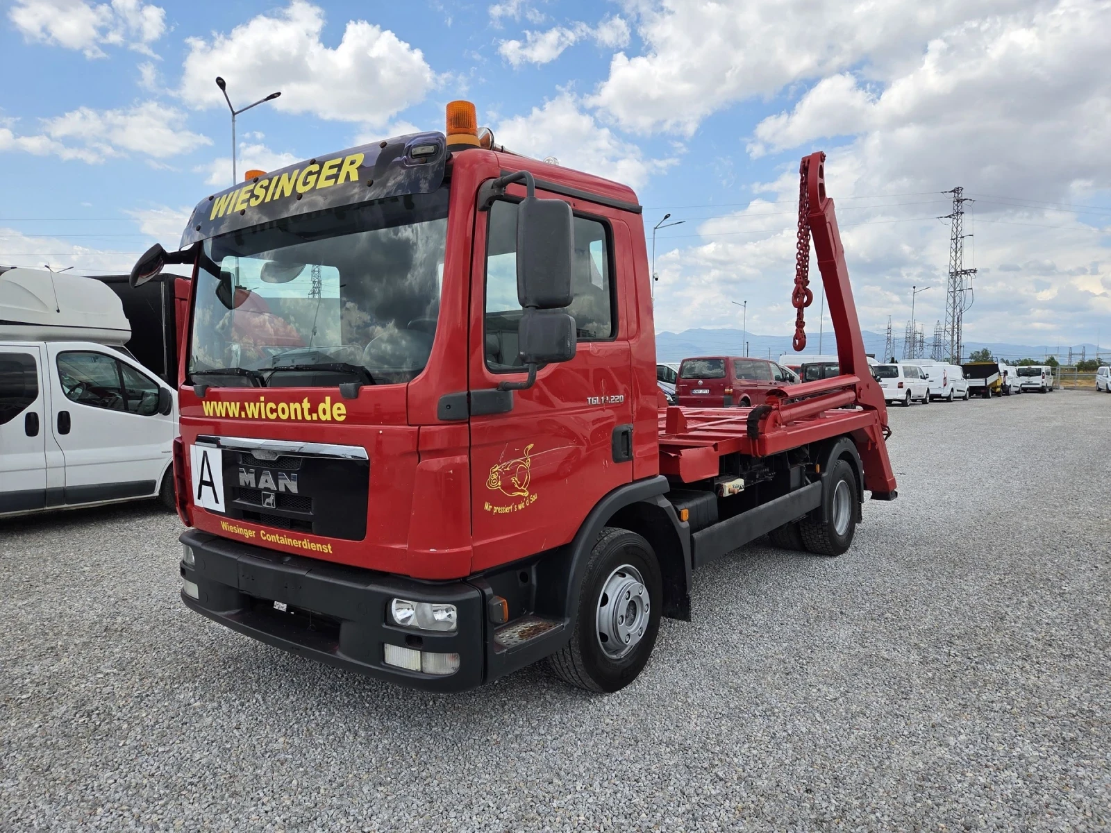 Man Tgl 12.220 КОНТЕИНЕРОВОЗ, снимка 1