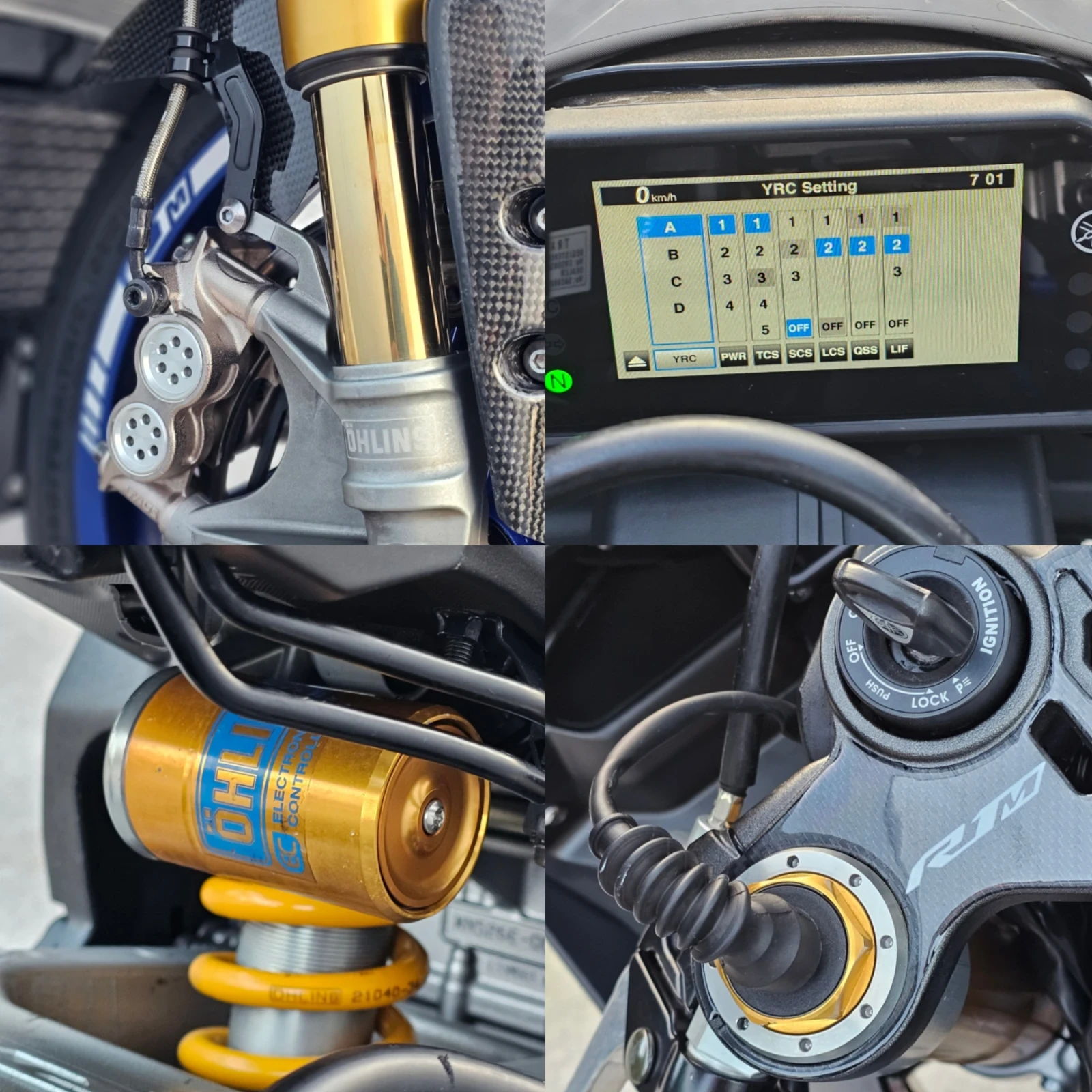 Yamaha YZF-R1 R1M / OHLINS / CARBON / AKRAPOVIC  - изображение 10