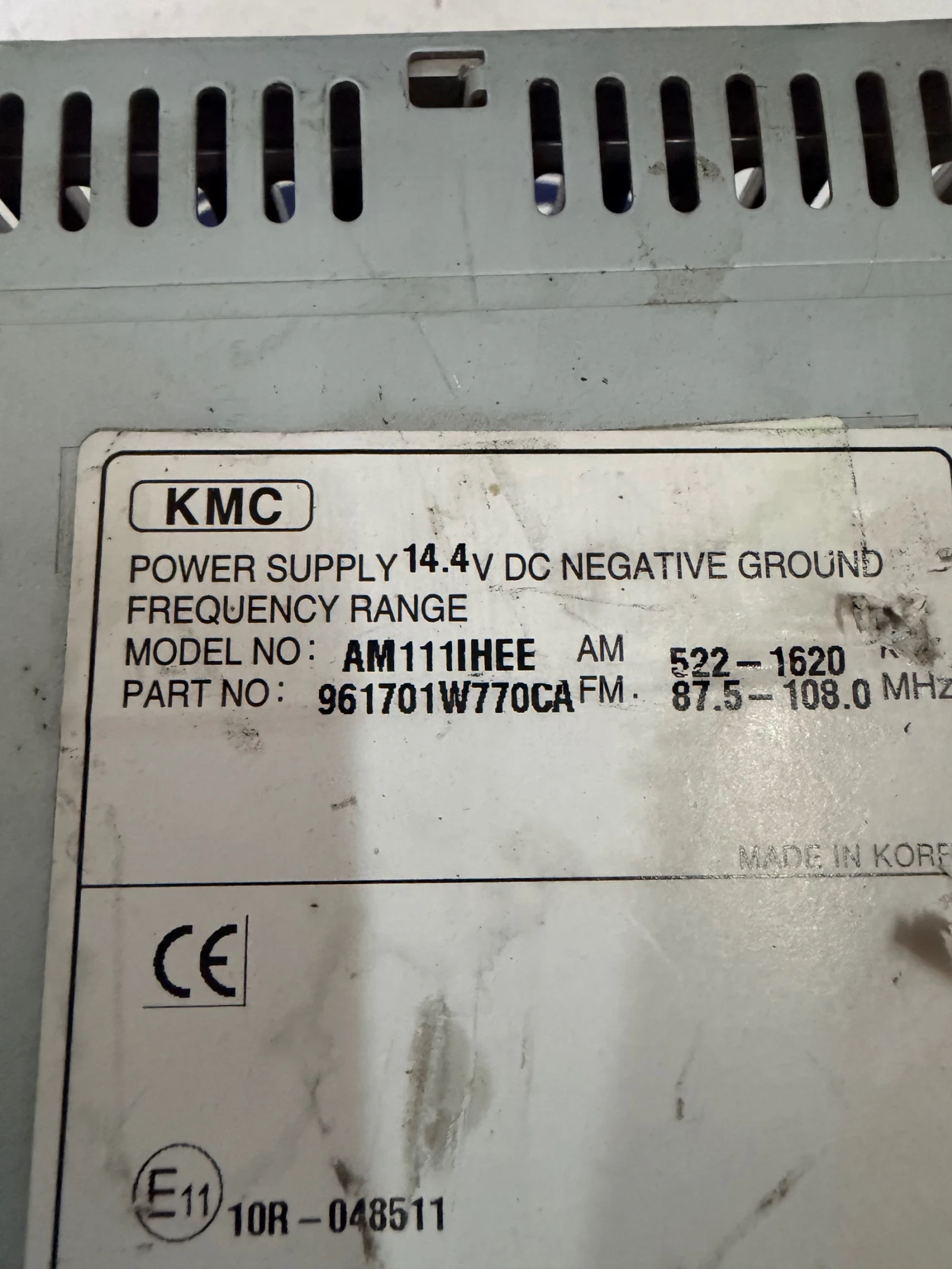 961701W770CA  Радио CD за Kia Rio 2015 961701W770CA , снимка 4 - Части - 54068085