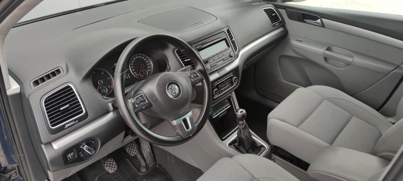 VW Sharan 2.0TDI* 140к.с* , снимка 14 - Автомобили и джипове - 49058966