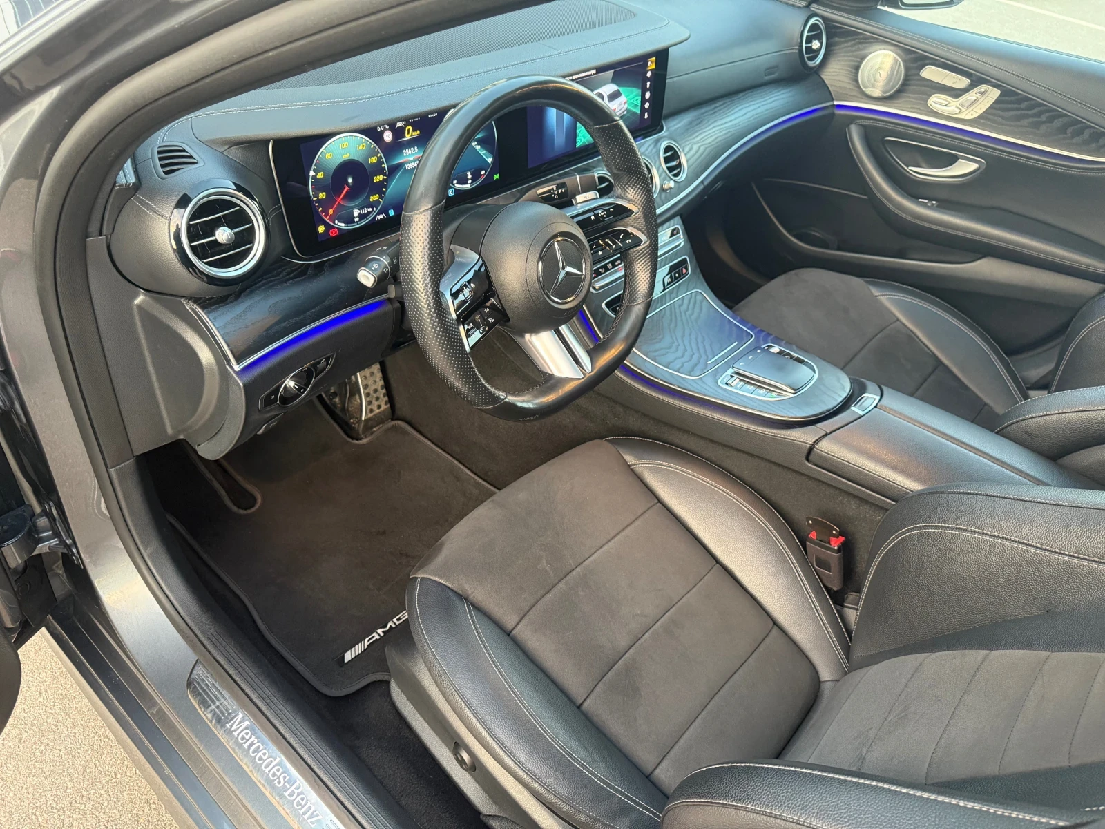 Mercedes-Benz E 220 AMG line/ПАНОРАМА/BURMESTER/Keyless/Distronic/360 - изображение 9