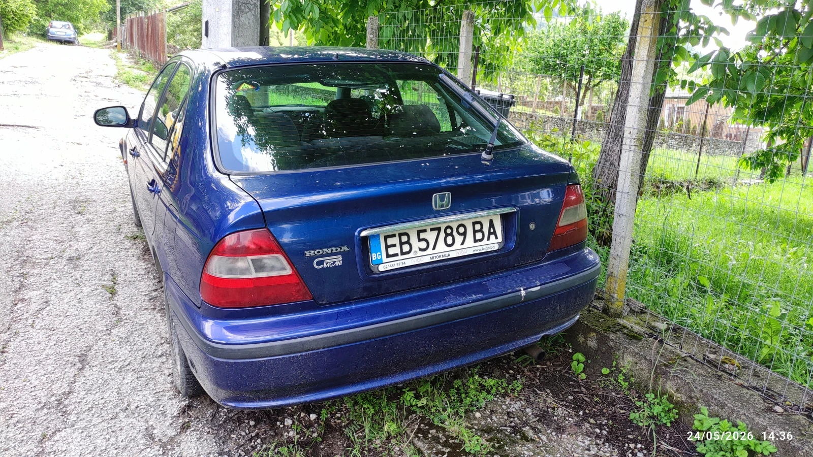 Honda Civic 1.4 - 90кс Газ/бензин , снимка 2 - Автомобили и джипове - 54662095