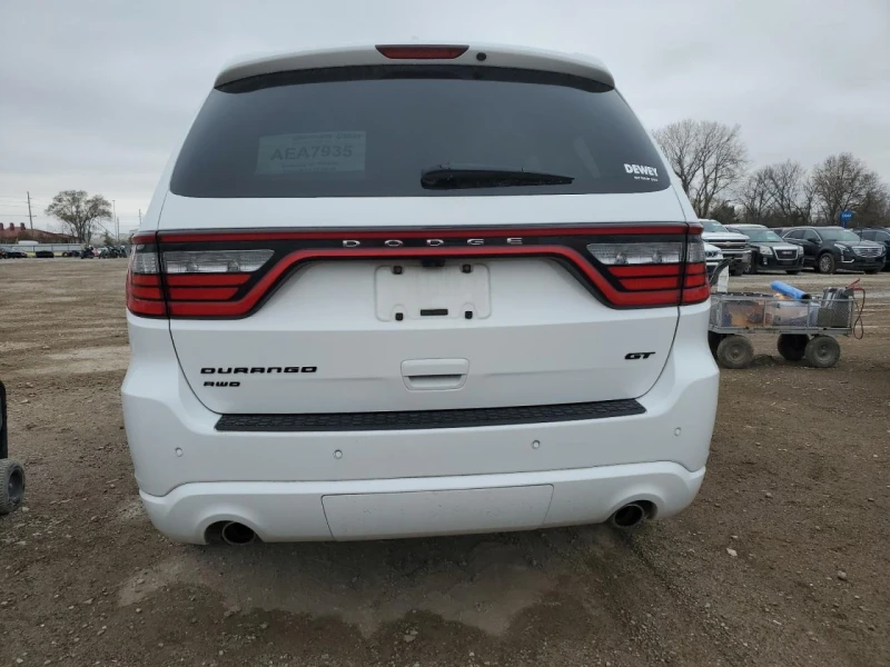 Dodge Durango GT* 3.6* V6* 8ZF* ПОДГРЕВ* КАМЕРА* КЕЙЛЕС* LANE* A, снимка 6 - Автомобили и джипове - 53248102